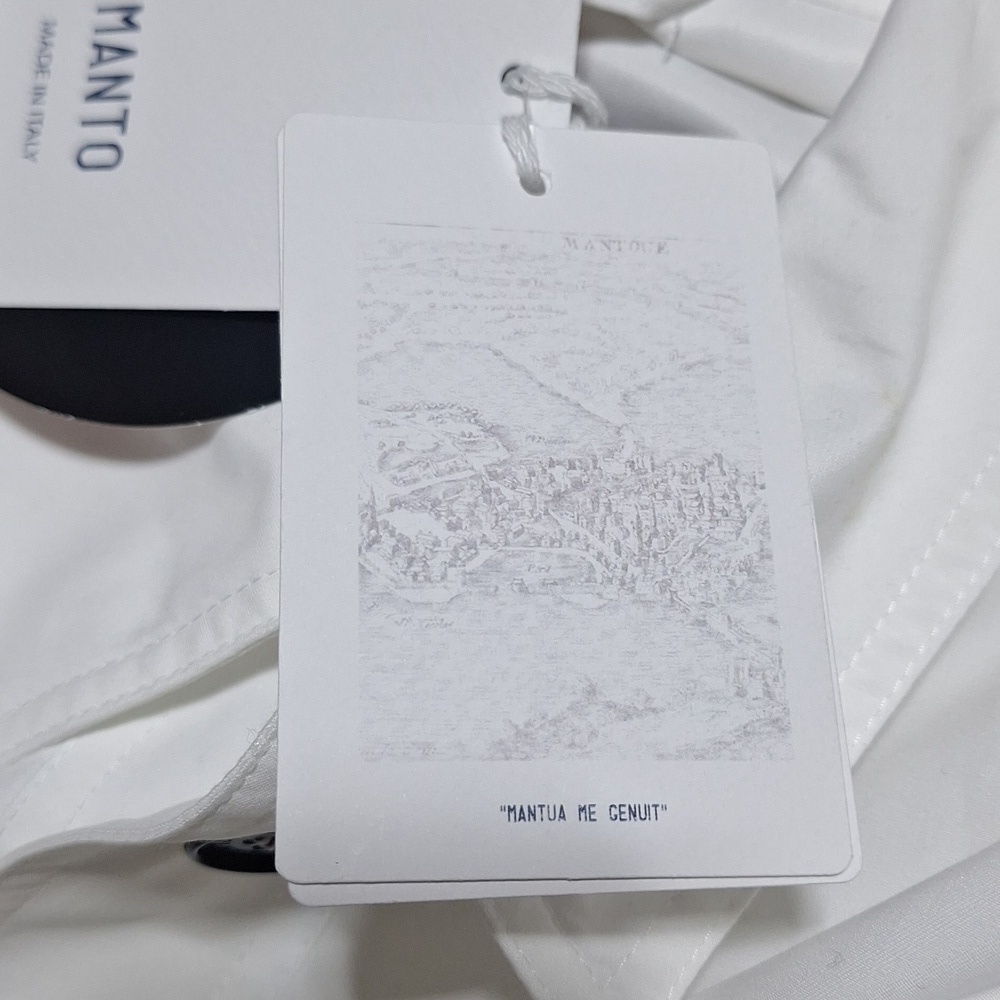 NWT Manto mens White Safari jacket, de Ball, Belseta, size 52 or US 42, Medium - Picture 10 of 15